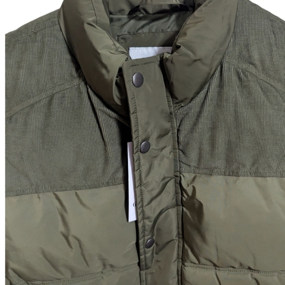Goodfellow & Co Men's Quilted Puffer Vest Coat Sz XXL Green - Picture 3 of 8